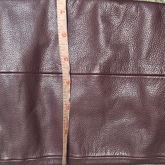 Vince Camuto Modesie Mahofaby Red Butter Calf Leather Boots 9 -See Measurements - Picture 12 of 15